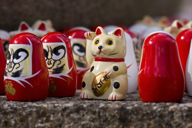 Daruma / Katzen