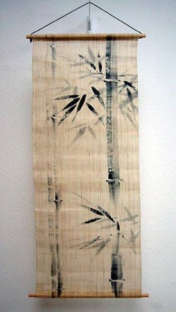 Wandbehang "Bamboo"-Japanshop, japanische Einrichtung, Shoji, Futon
