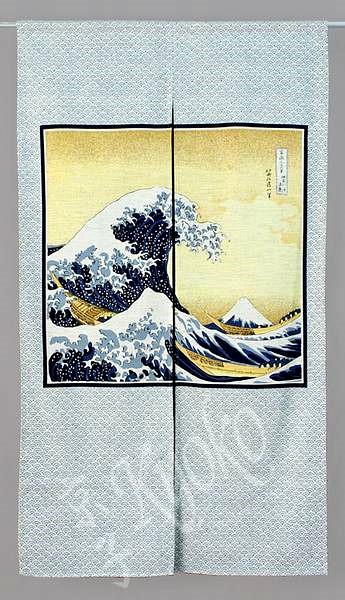 Bild von Noren "Hokusai"