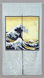 Bild von Noren "Hokusai"