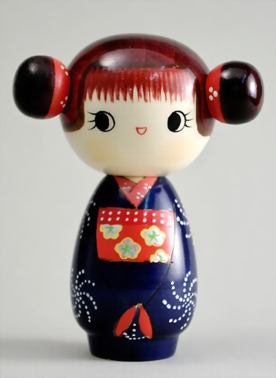 Bild von Kokeshi   Kokigen (Heiterkeit)